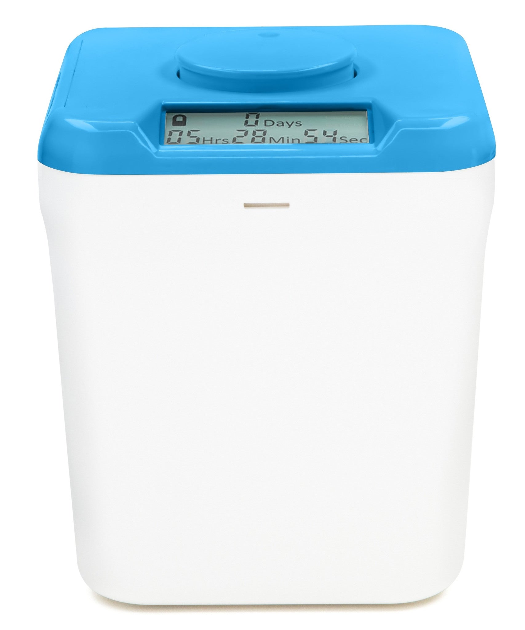 kSafe: (Blue Lid + White Base)