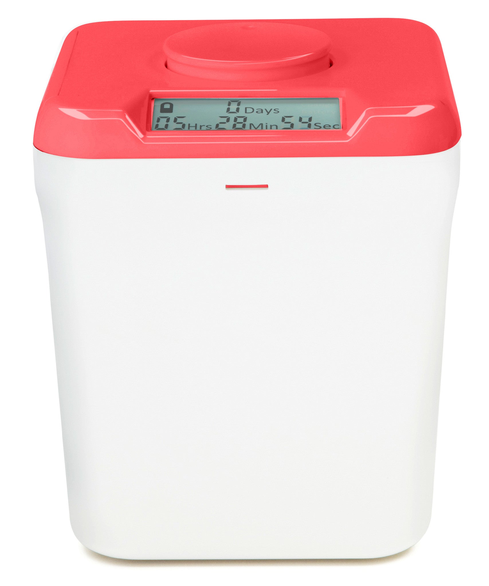 kSafe: (Pink Lid + White Base)