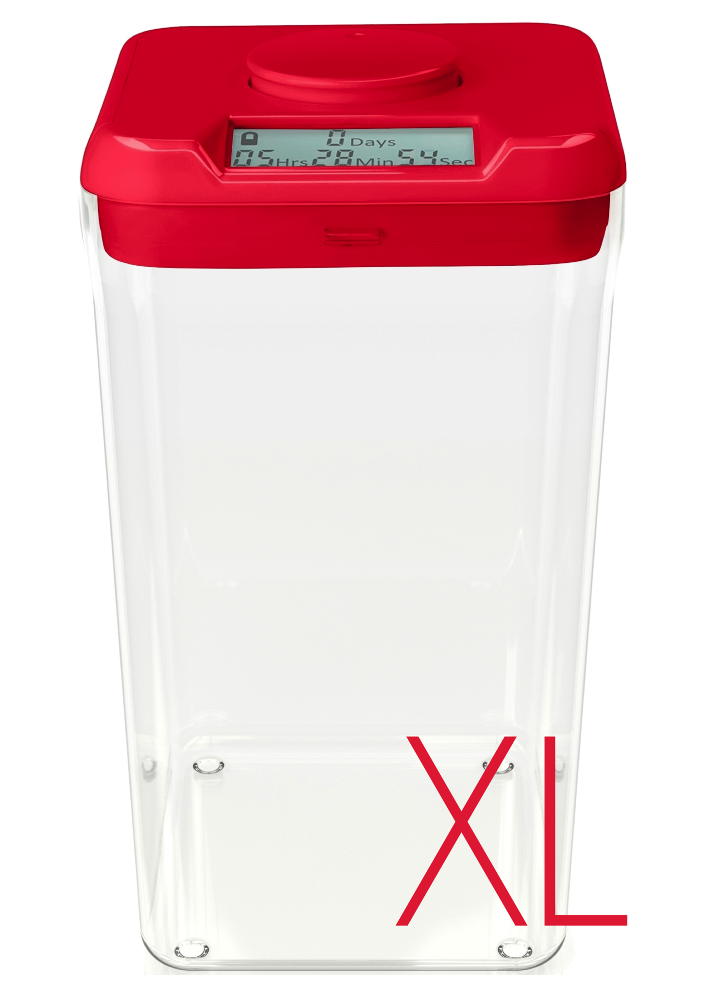 kSafe XL: (Red Lid + Clear Base) | kSafe by Kitchen Safe kSafe XL: (Red Lid + Clear Base) | kSafe by Kitchen Safe