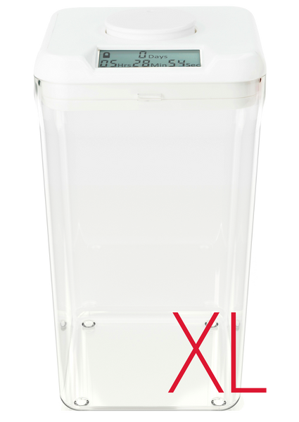 kSafe XL: (White Lid + Clear Base)